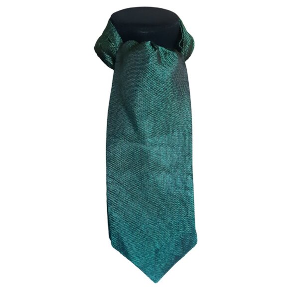 Rare Vintage Green Ascot by Marcel Audre Distinctive Clothing - Picture 3 of 12